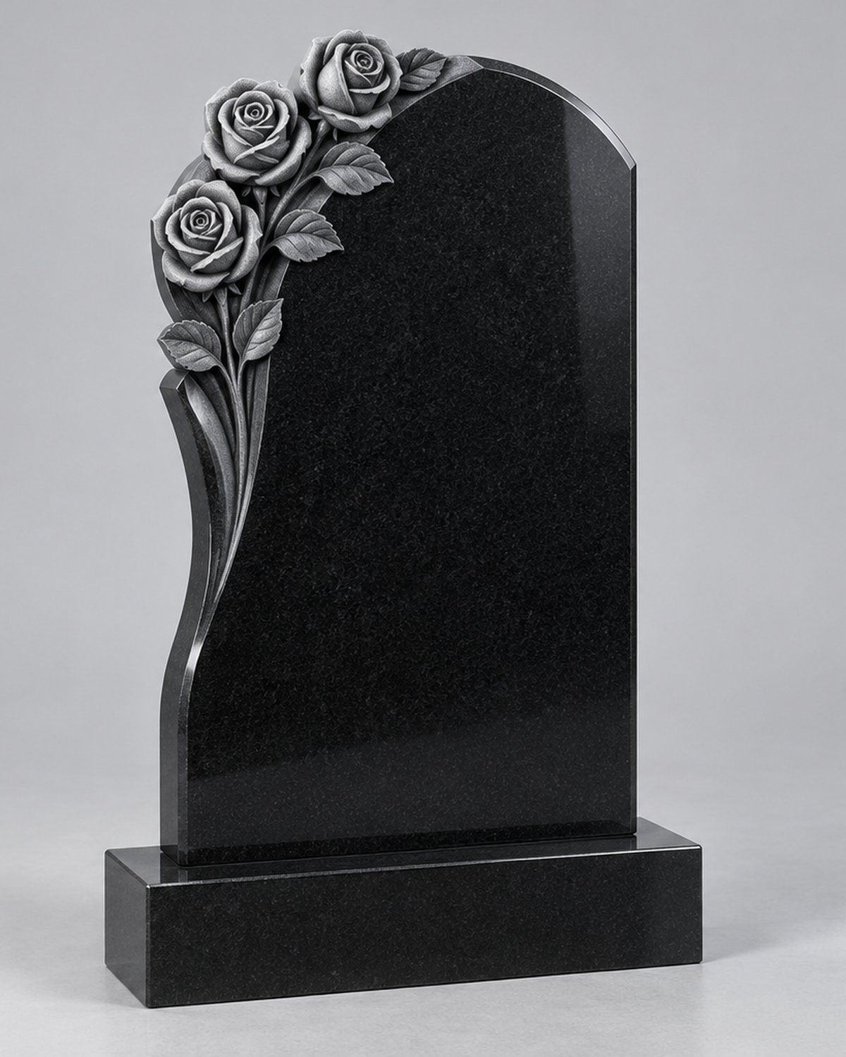 Памятник Г-109 — с резными розами, гранит